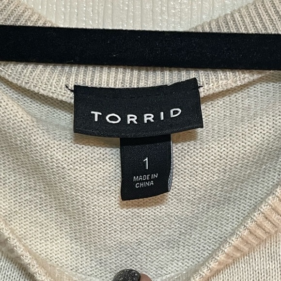 Rainbow torrid sweater - Picture 3 of 3